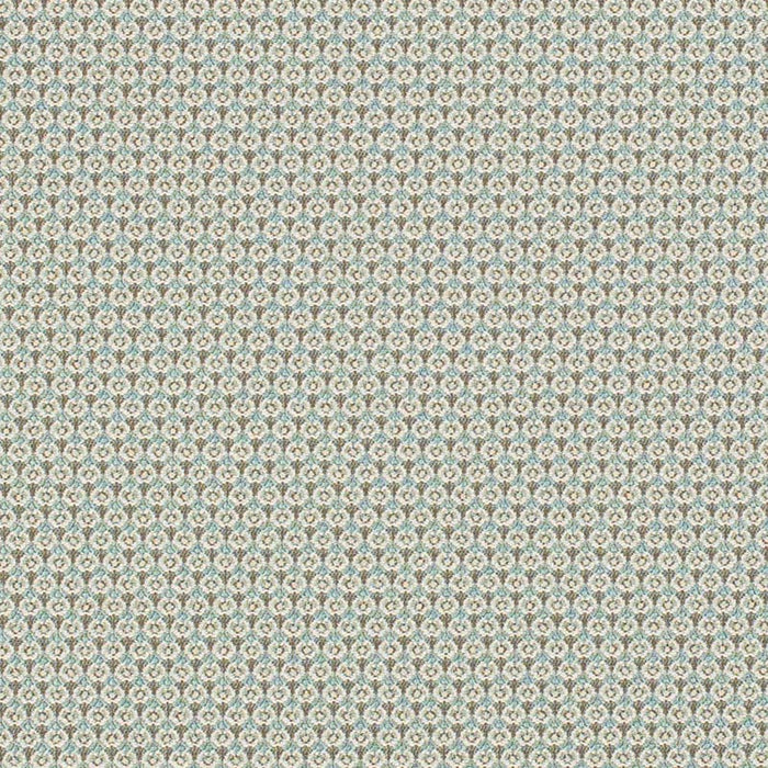 Charlotte Aqua Petite Fabric Sample D3292