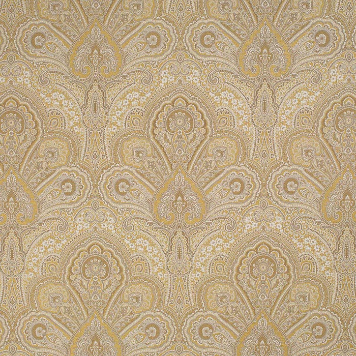 Charlotte Gold Flora Fabric D3297