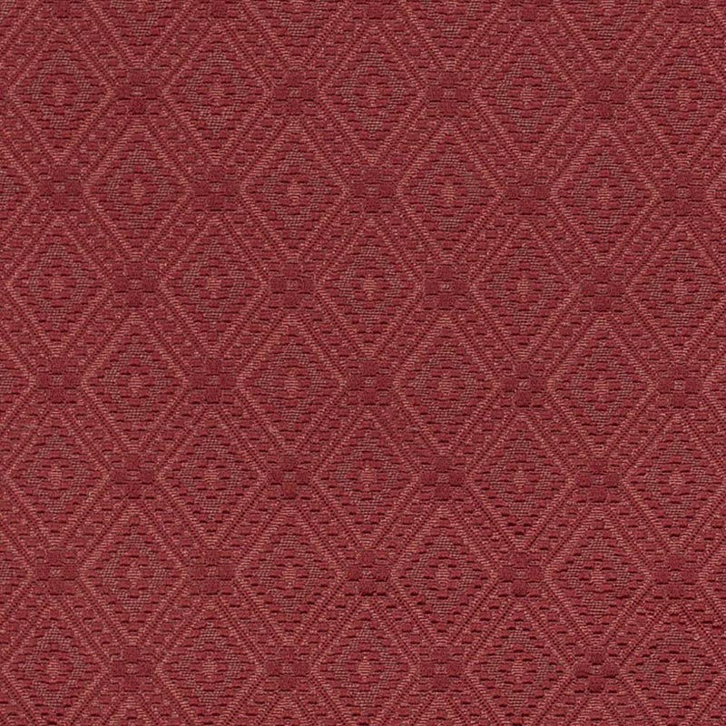 Charlotte Red Diamond Fabric Sample D3561