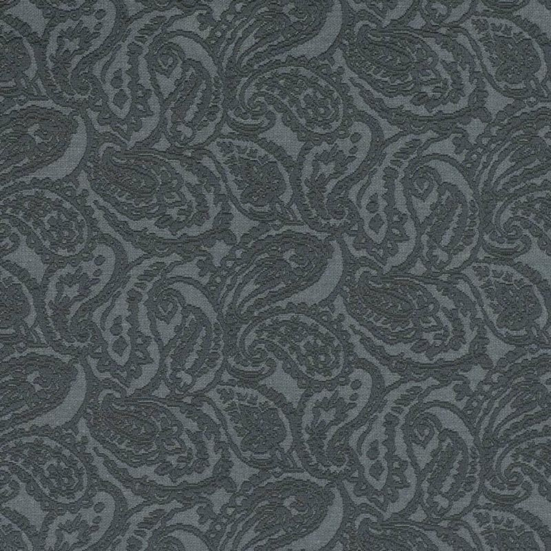 Charlotte Indigo Paisley Fabric Sample D3582