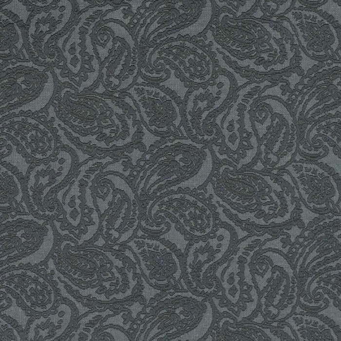 Charlotte Indigo Paisley Fabric Sample D3582