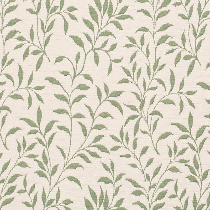 Charlotte Green Vine Fabric D3586