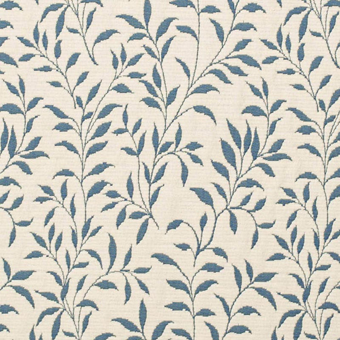 Charlotte Blue Vine Fabric D3587