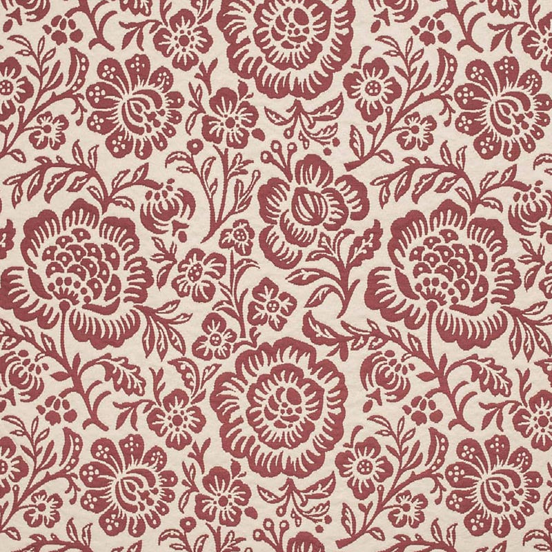 Charlotte Ruby Bloom Fabric Sample D3590