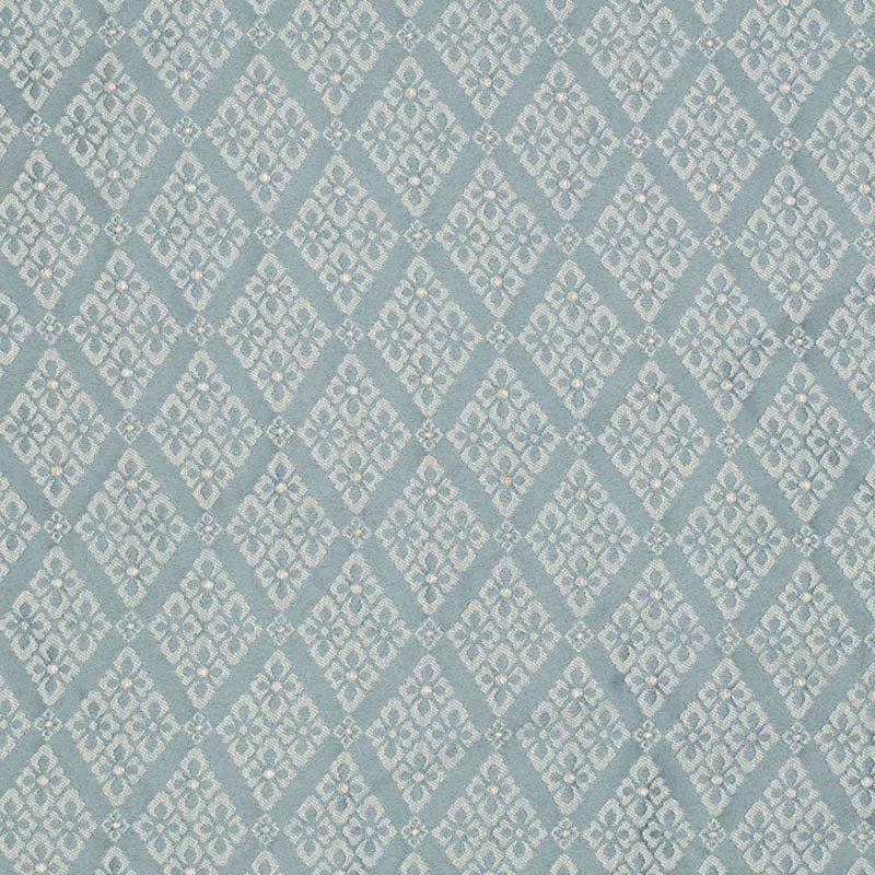 Charlotte Azure Lily Fabric D4061