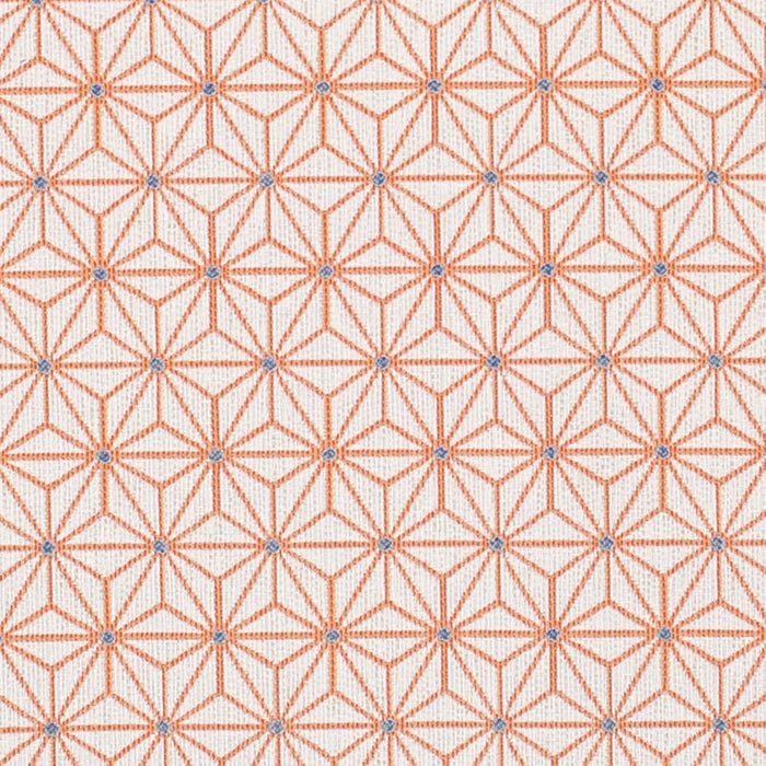 Charlotte Orange Fabric Sample D4312