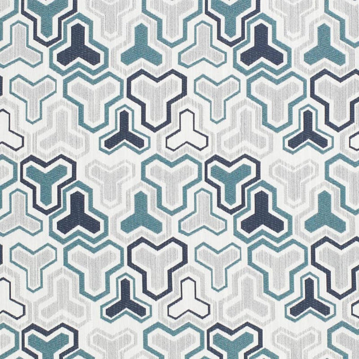 Charlotte Teal Fabric Sample D4329