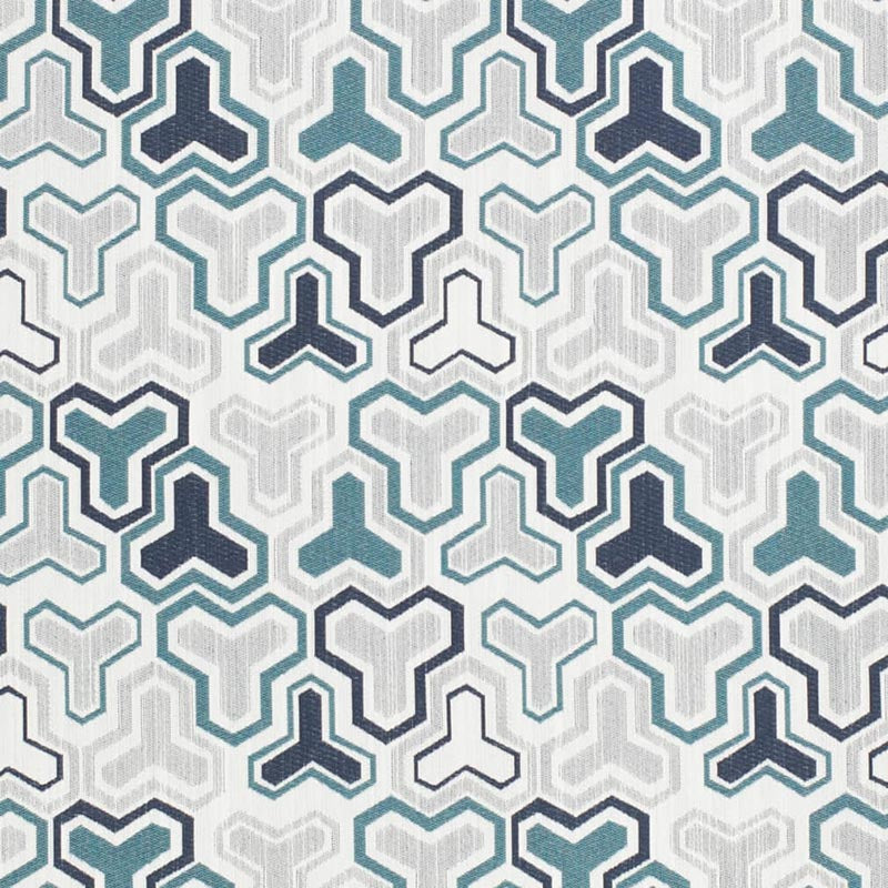 Charlotte Teal Fabric D4329