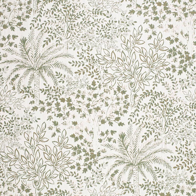 Charlotte Palm Fabric Sample D4332