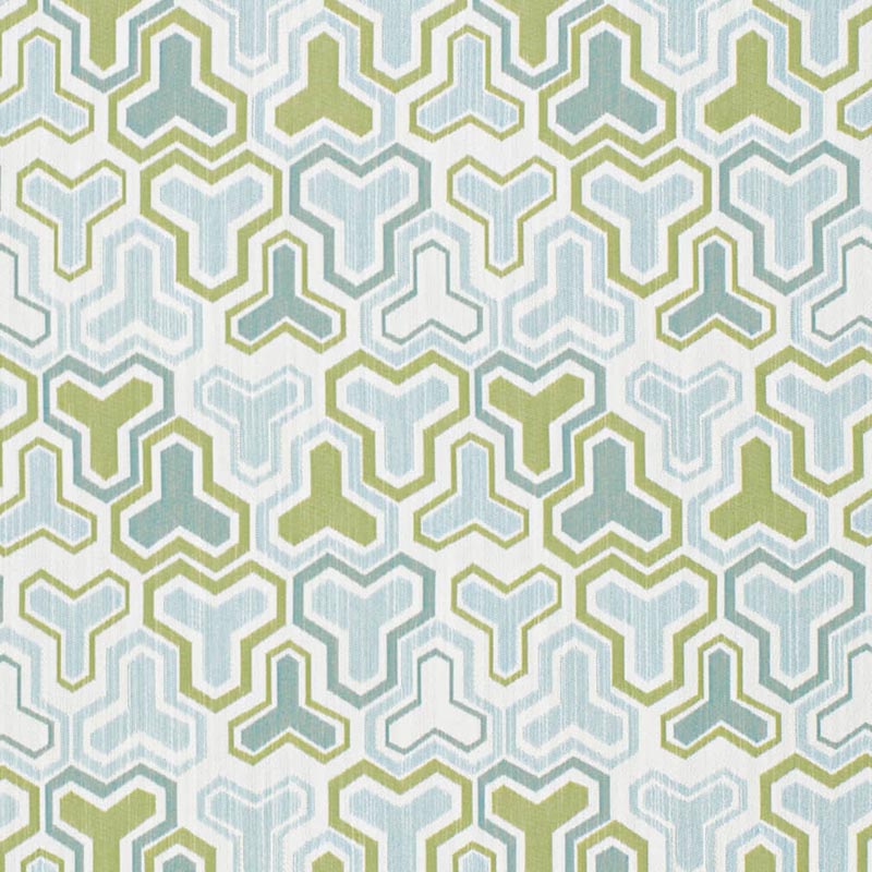 Charlotte Leaf Fabric Sample D4333