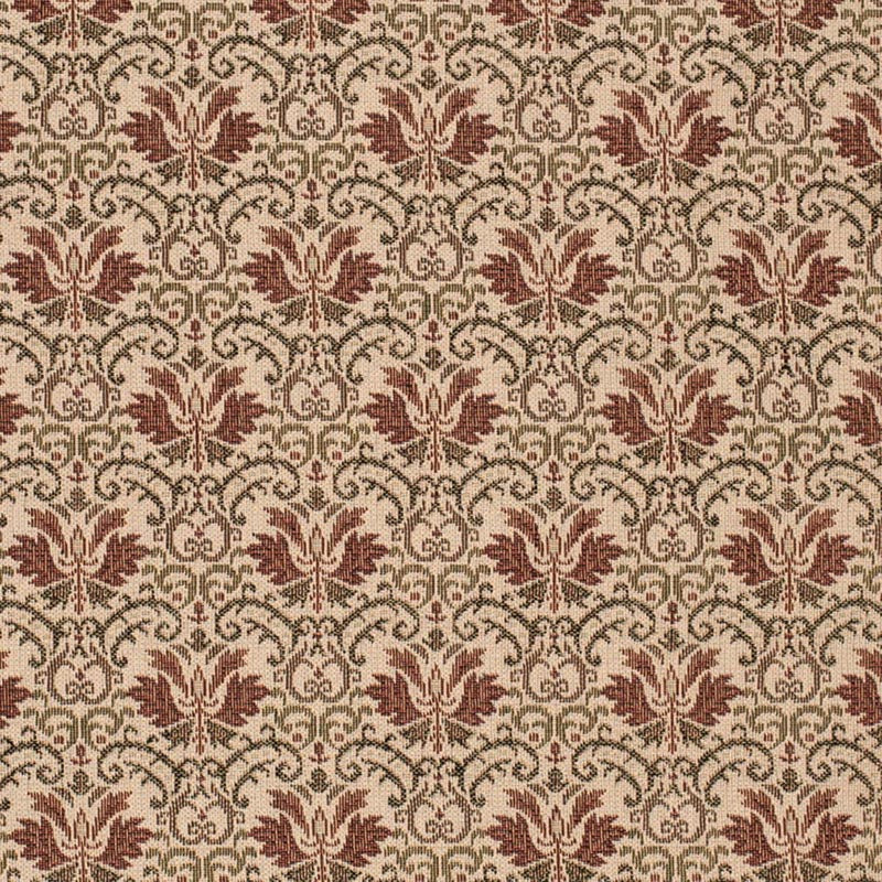 Charlotte Cinnabar Fabric Sample D4368