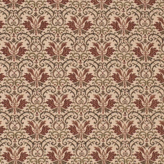 Charlotte Cinnabar Fabric Sample D4368