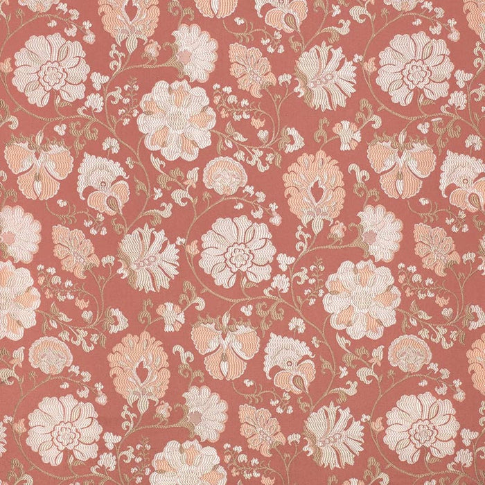 Charlotte Eve Coral Fabric D4407