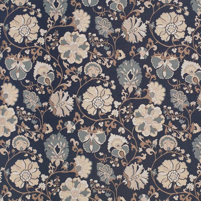 Charlotte Eve Navy Fabric Sample D4411