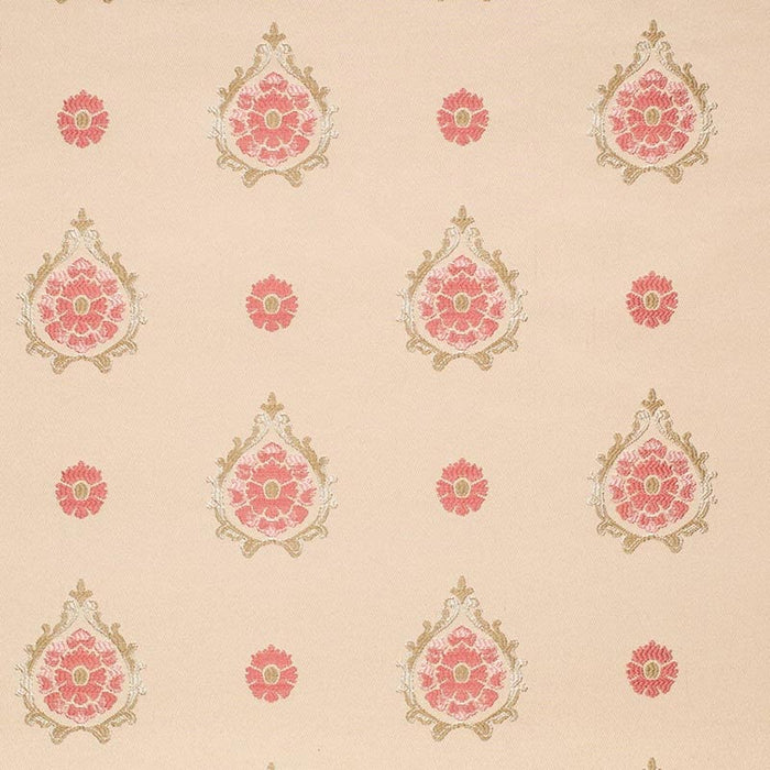 Charlotte Aurora Coral Fabric Sample D4412