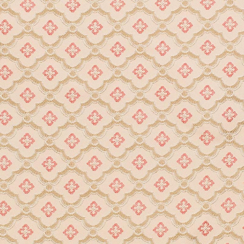 Charlotte Mae Coral Fabric D4440