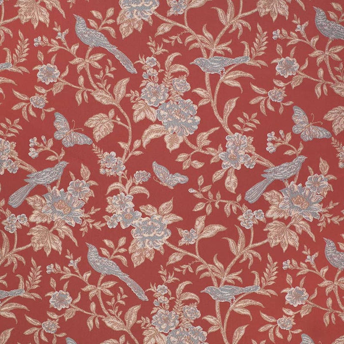 Charlotte Eden Garnet Fabric Sample D4451