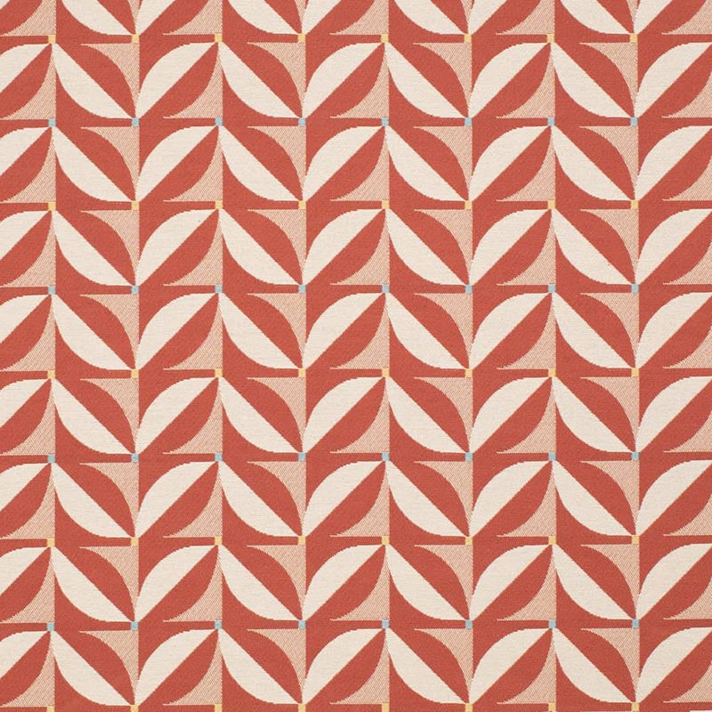 Charlotte Patio Poppy Fabric D4550