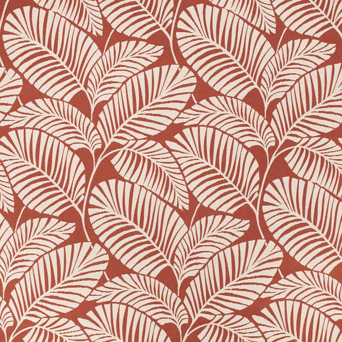 Charlotte Palm Poppy Fabric D4560