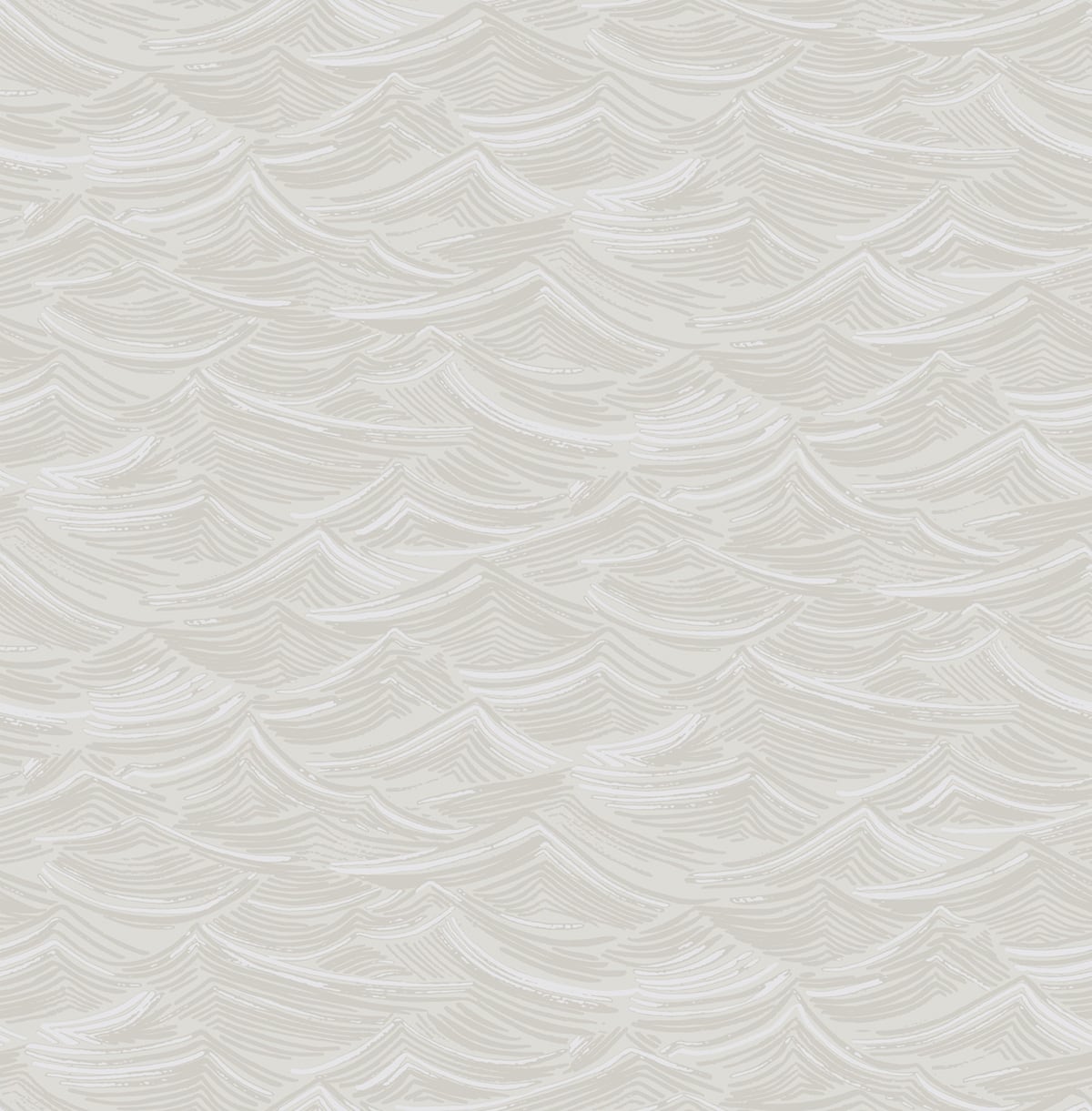 Seabrook Designs Calm Seas Soft Gray And White Wallpaper Sample DA60500