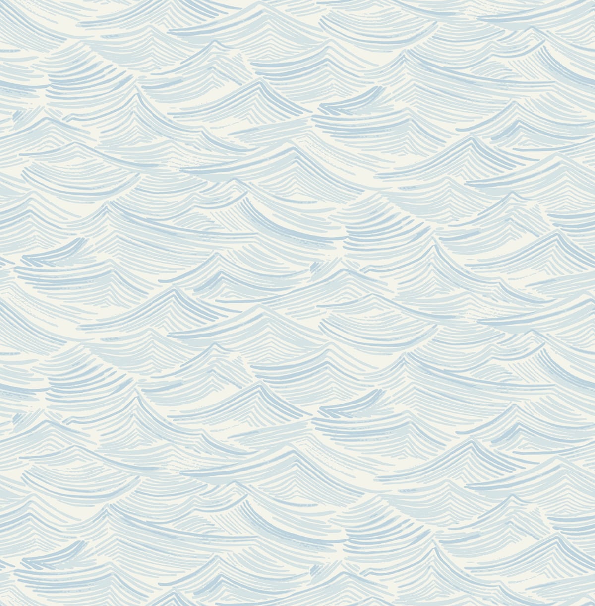 Seabrook Designs Calm Seas Sky Blue Wallpaper Sample DA60502