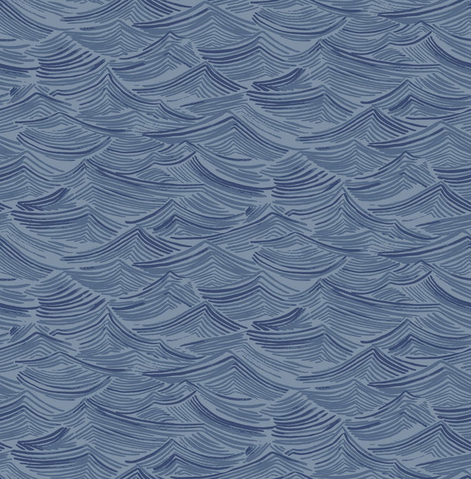 Seabrook Designs Calm Seas Carolina Blue Wallpaper DA60512