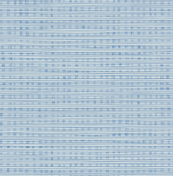 Seabrook Designs Weave Sky Blue Wallpaper Sample DA61302