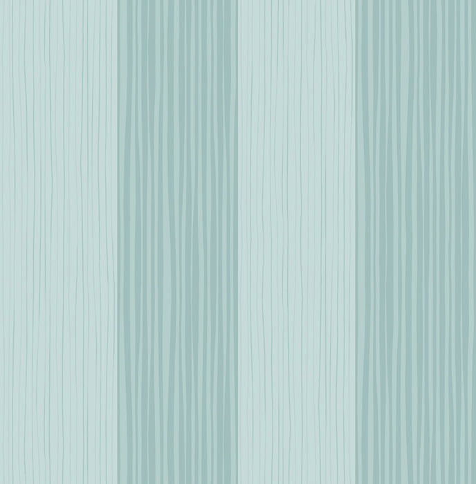 Seabrook Designs Stripes Teal Wallpaper DA61802