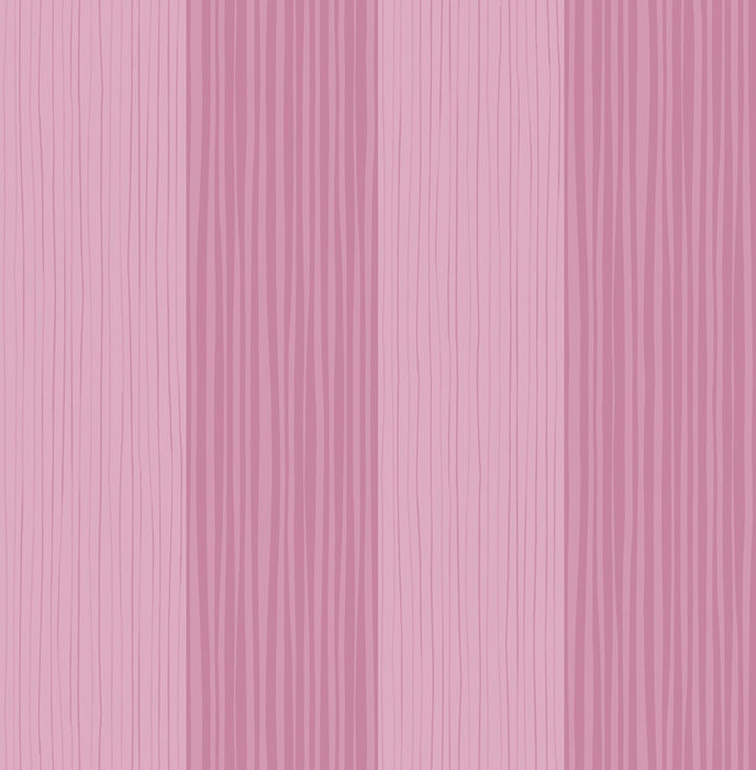 Seabrook Designs Stripes Bubblegum Wallpaper Sample DA61811