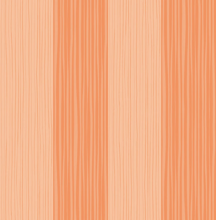 Seabrook Designs Stripes Orange Wallpaper Sample DA61813