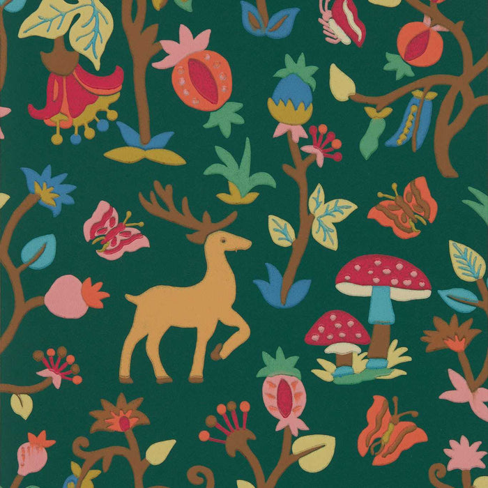 Sanderson Forest of Dean Midnight/Multi Wallpaper DABW217219