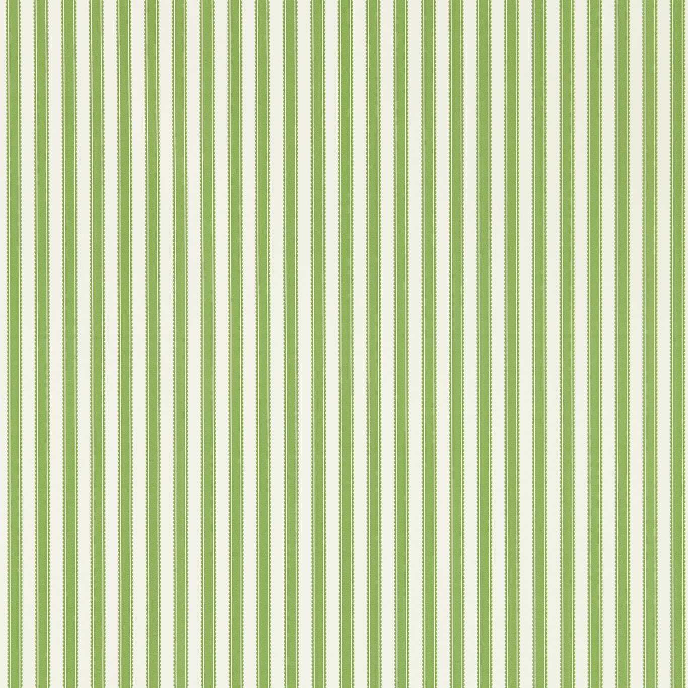 Sanderson Pinetum Stripe Sap Green Wallpaper Sample DABW217255