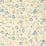 Sanderson Pear & Pomegranate China Blue PE201 Fabric Sample DAPGPE201