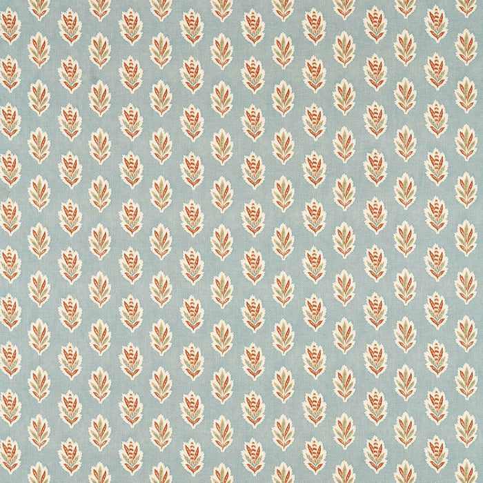 Sanderson Sessile Leaf Blue Clay Fabric DARB227074