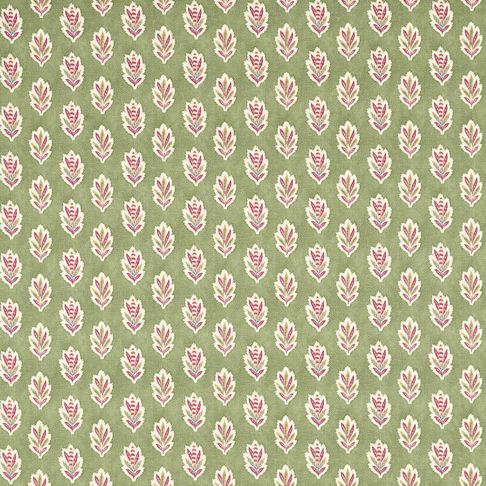 Sanderson Sessile Leaf Forest Green Fabric DARB227075