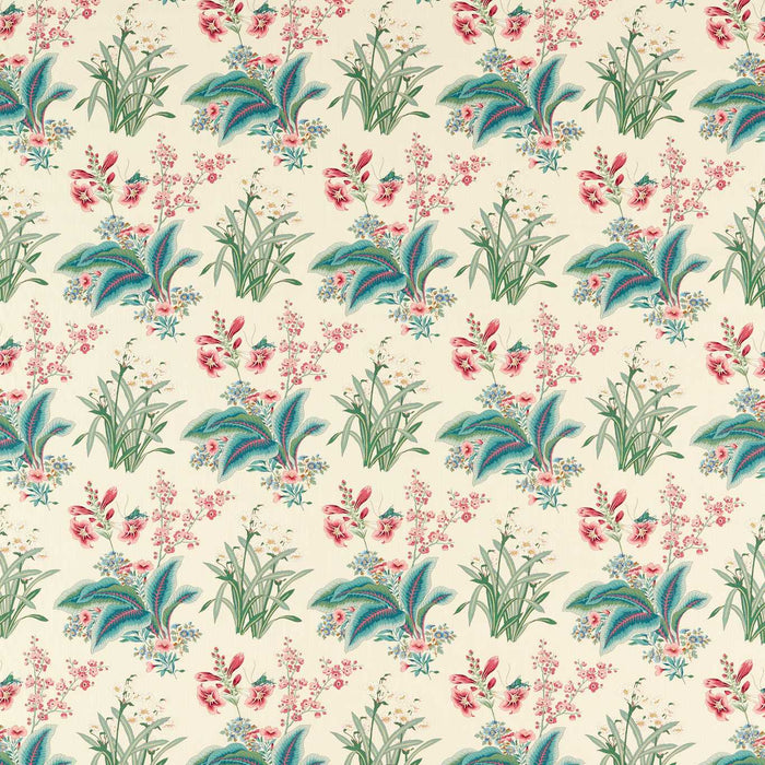 Sanderson Enys Garden Blush/Jade Fabric Sample DARF227061