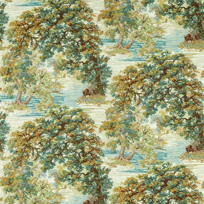 Sanderson Ancient Canopy Moss Fabric DARF227071