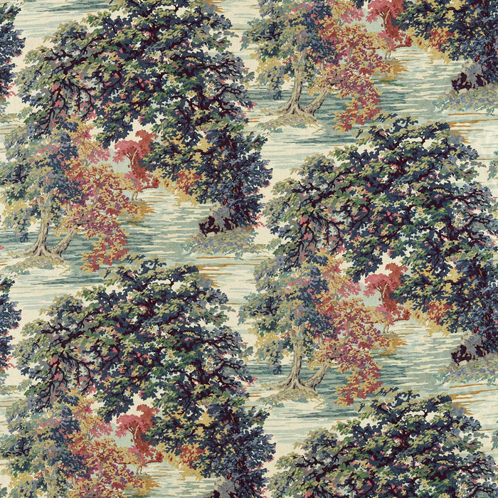 Sanderson Ancient Canopy Forest Green Fabric DARF227072