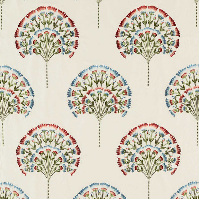 Sanderson Wild Tulip Cranberry/Ivory Fabric DARF237318