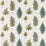 Sanderson Fernery Embroidery Forest Green Fabric DARF237320