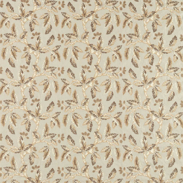 Sanderson Oaknut Stripe Flax/Multi Fabric DARF237322