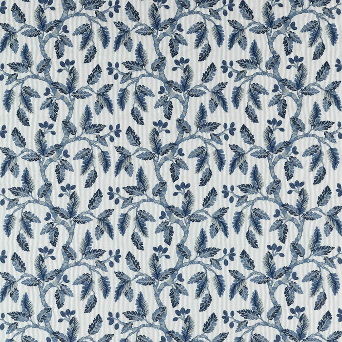 Sanderson Oaknut Stripe Indigo/Multi Fabric DARF237323