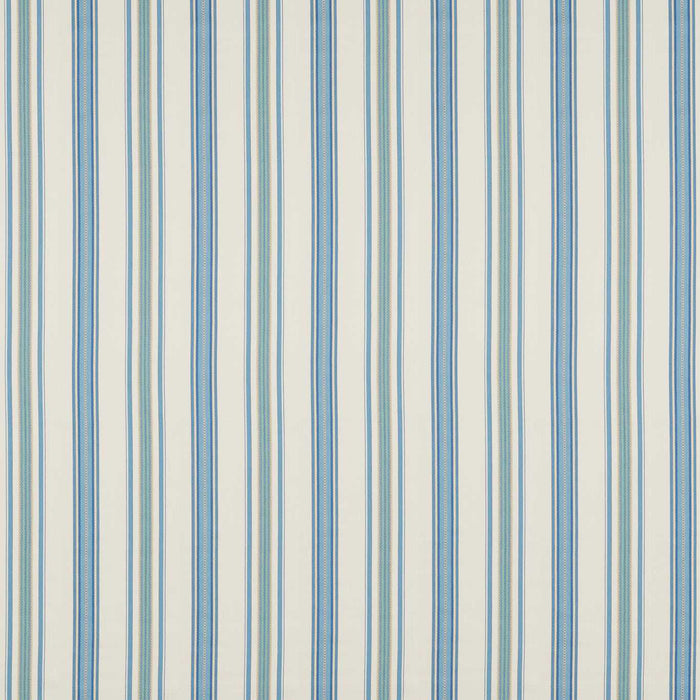 Sanderson Valley Stripe Indigo/Ivory Fabric Sample DARF237328