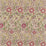 Morris & Co Pink & Rose Manilla/Wine 222529 Fabric Sample DARP222529