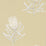 Sanderson Protea Flower Sepia/Champagne 216331 Wallpaper Sample DART216331