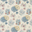 Sanderson Lily Bank Ruby/Indigo 226302 Fabric Sample DART226302