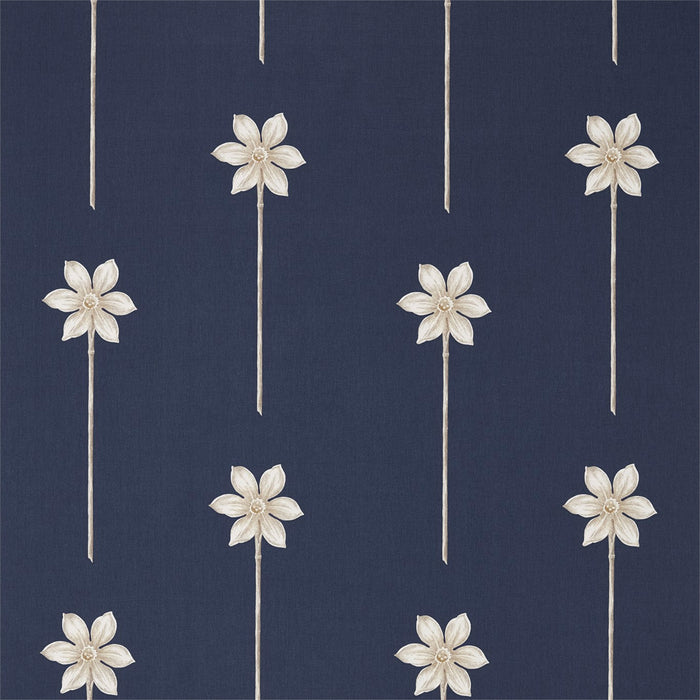 Sanderson Thalia Indigo/Natural 226313 Fabric Sample DART226313