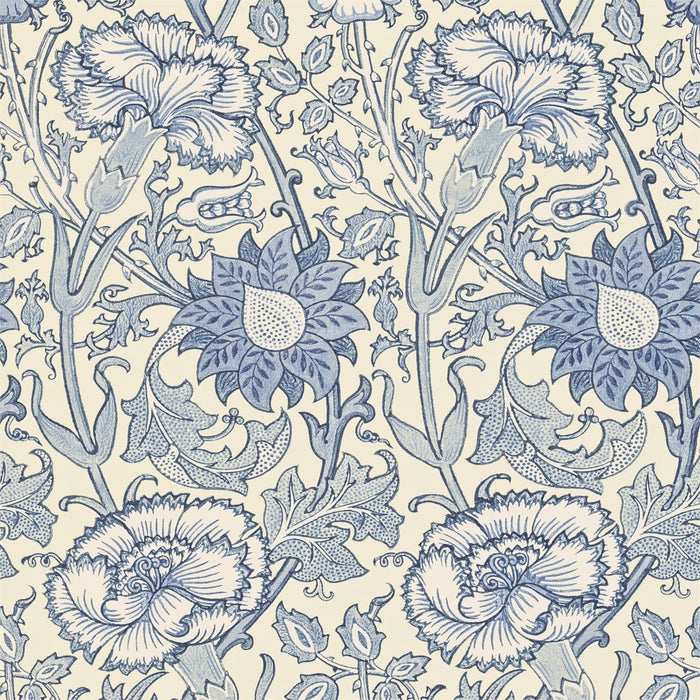 Morris & Co Pink & Rose Indigo 212567 Wallpaper Sample DARW212567