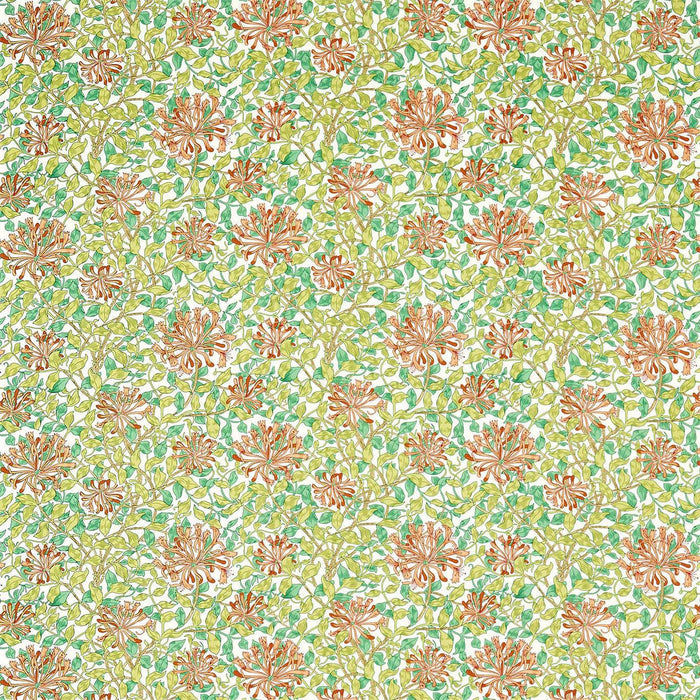 Morris & Co Honeysuckle Summer 226850 Fabric Sample DBPF226850