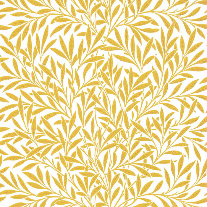 Morris & Co Willow Yellow 216963 Wallpaper Sample DBPW216963